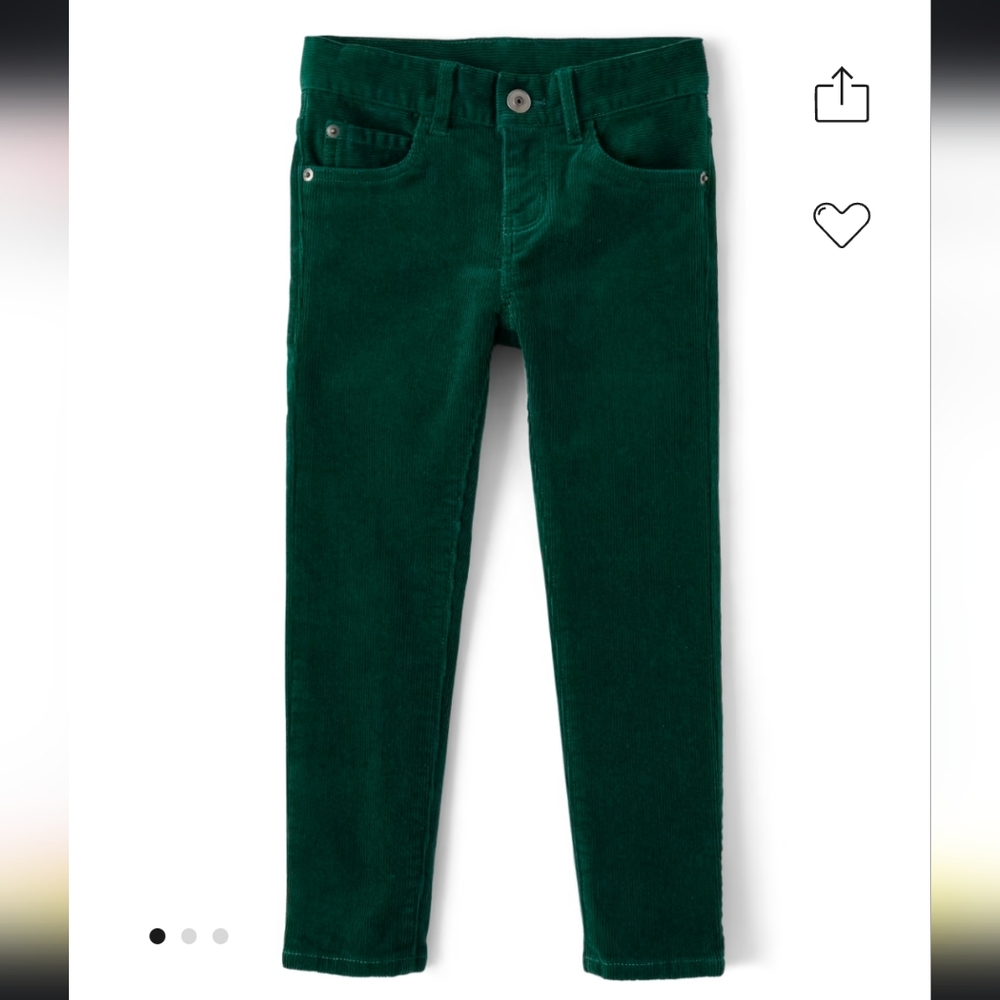 Green Corduroy Pants